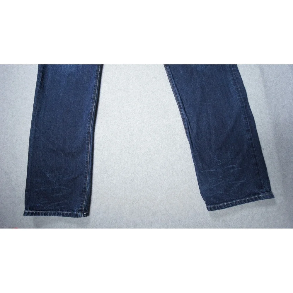 Scotch & Soda Jeans Mens 36x34 Blue Slim Straight Stretch Denim Pants Ralston